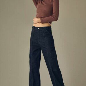 EmRata x AG Amia Denim Pants
